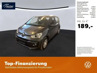 Gebraucht VW up! move up! 65 PS (47 kW) 2024 Siliziumgrau metallic Kleinwagen