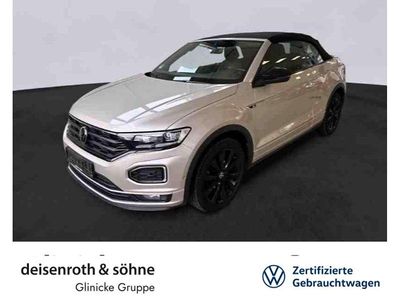Gebraucht VW T-Roc Cabriolet R-line 150 PS (110 kW) 2021 Ivory silver metallic Cabrio
