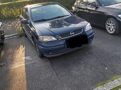 Gebraucht Opel Astra 90 PS (66 kW) 2001 Blau Limousine