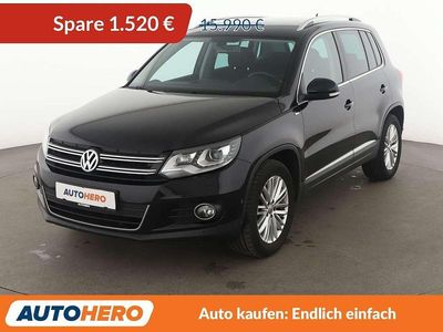 Schwarz Gebraucht 2015 VW Tiguan Sportline SUV | 14.470 € (Etwas zu teuer)