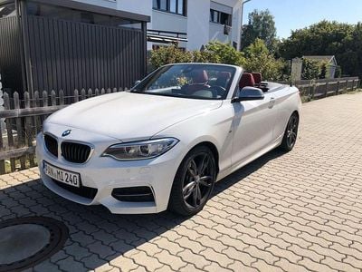 Usata BMW M240 M Sport 340 CV (250 kW) 2017 Bianco Cabrio