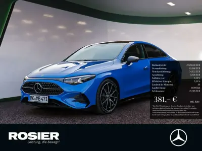 Brugt Mercedes CLA200 AMG 163 HK (119 kW) 2026 Blå Coupe