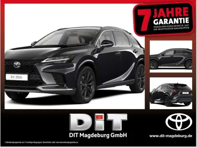 Neu Lexus RX350h E-FOUR F-Sport 250 PS (183 kW) 2026 Graphitschwarz SUV