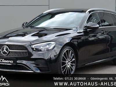 Gebraucht Mercedes E200 AMG 197 PS (144 kW) 2023 Obsidianschwarz  lack Kombi