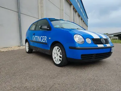 Gebraucht VW Polo Comfortline 64 PS (47 kW) 2002 Blau Kleinwagen