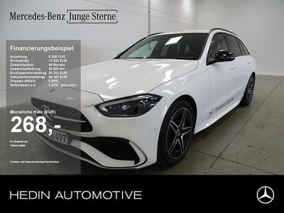 Gebraucht Mercedes C200 AMG 204 PS (150 kW) 2022 Weiß polarweiß Limousine