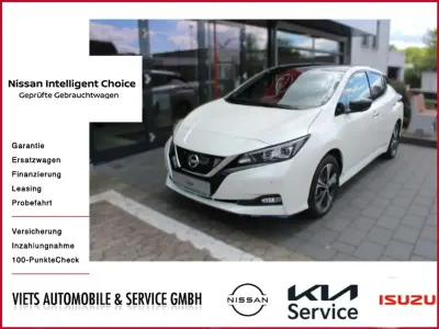Gebraucht Nissan Leaf N-Connecta 160 kW (218 PS) 2020 Qab pearl white (p) Kleinwagen