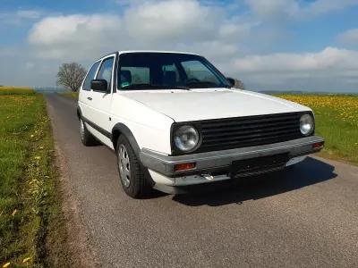 Brugt VW Golf II 90 HK (66 kW) 1989 Hvid Hatchback