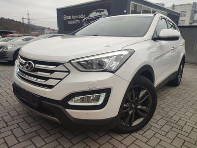 Gebraucht Hyundai Santa Fe Premium 197 PS (144 kW) 2014 Weiß SUV