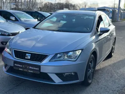 Używany Seat Leon ST Style 116 KM (85 kW) 2018 Srebrny Kombi
