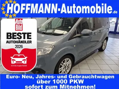 Gebraucht Ford Tourneo Courier Titanium 101 PS (74 kW) 2019 Blau Van / Kleinbus