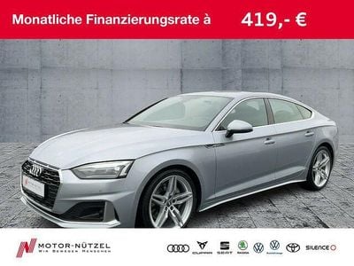 Gebraucht Audi A5 Sportback Advanced 286 PS (210 kW) 2020 Silber Kleinwagen
