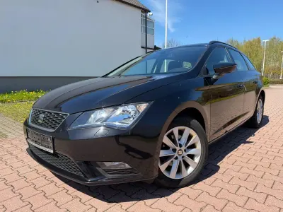 Gebraucht Seat Leon ST Style 105 PS (77 kW) 2015 Schwarz Kombi