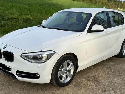 Usata BMW 118 Sport Line 143 CV (105 kW) 2013 Bianco Utilitaria