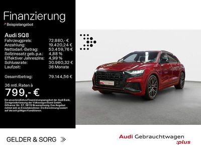 Second-hand Audi SQ8 Ambiente 507 CP (372 kW) 2021 Roșu SUV