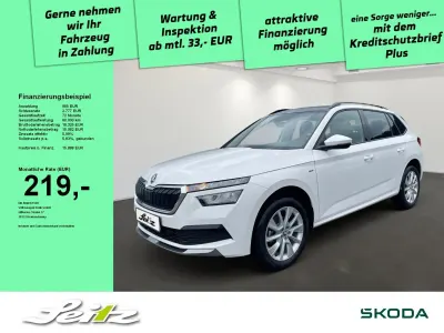 Gebraucht Skoda Kamiq Ambition 95 PS (69 kW) 2021 Weiß SUV