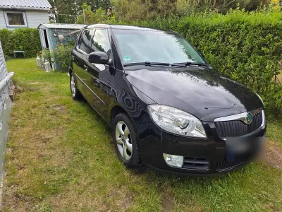Gebraucht Skoda Fabia 86 PS (63 kW) 2009 Schwarz Kleinwagen