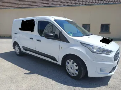 Gebraucht Ford Transit Connect 101 PS (74 kW) 2019 Weiß Van / Kleinbus