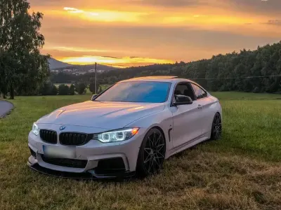 Gebraucht BMW 430 M Sport 258 PS (189 kW) 2015 Weiß Coupé