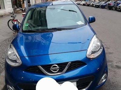 Gebraucht Nissan Micra 80 PS (58 kW) 2014 Blau Kleinwagen
