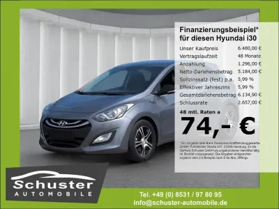 Gebraucht Hyundai i30 Edition 110 PS (80 kW) 2013 Grau Limousine