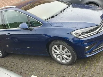Usata VW Golf 150 CV (110 kW) 2020 Blu Monovolume