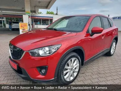 Gebraucht Mazda CX-5 Sports-Line 175 PS (128 kW) 2013 Rot SUV
