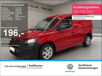 Rot Gebraucht 2021 VW Caddy Van / Kleinbus | 15.885 € (Guter Preis)