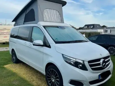 Brugt Mercedes V200 Marco Polo 136 HK (100 kW) 2019 Hvid MPV