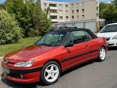 Gebraucht Peugeot 306 Cabriolet 88 PS (64 kW) 1998 Orange Cabrio