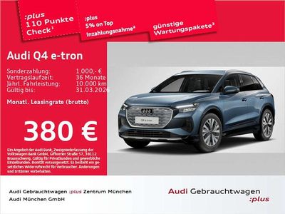 Gebraucht Audi Q4 e-tron Advanced 210 kW (286 PS) 2024 Blau SUV