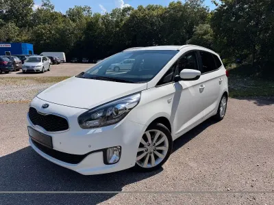 Gebraucht Kia Carens 136 PS (100 kW) 2015 Weiß Van / Kleinbus