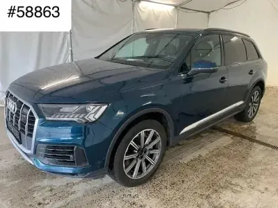 Brugt Audi Q7 Ambiente 381 HK (280 kW) 2021 Blå SUV