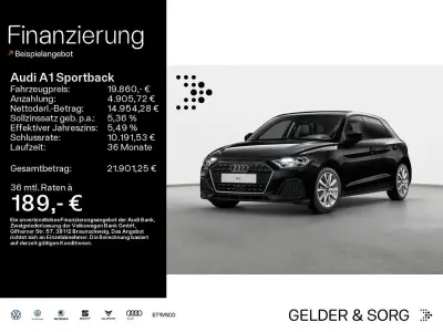 Gebraucht Audi A1 Sportback Advanced 95 PS (69 kW) 2023 Mythosschwarz metallic Kleinwagen