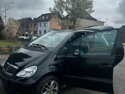 Brugt Mercedes A170 95 HK (69 kW) 2003 Sort Hatchback