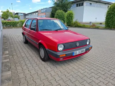 Gebraucht VW Golf II 90 PS (66 kW) 1990 Rot Kleinwagen