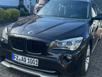 Brugt BMW X1 Sport Line 184 HK (135 kW) 2011 Sort SUV