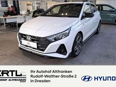 Gebraucht Hyundai i20 N Line 101 PS (74 kW) 2024 Atlas white Kleinwagen