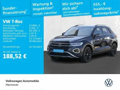 Gebraucht VW T-Roc Style 116 PS (85 kW) 2023 Deep black (metallic) SUV