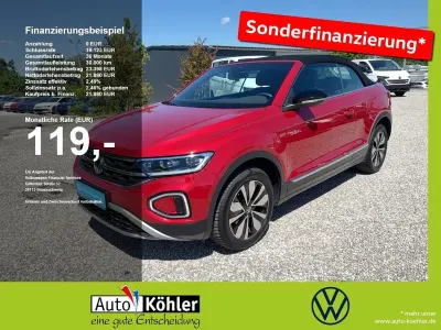 Gebraucht VW T-Roc Cabriolet Goal 116 PS (85 kW) 2025 Kings red metallic Cabrio