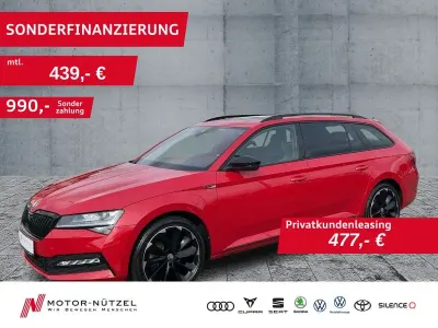 Gebraucht Skoda Superb SportLine 200 PS (147 kW) 2023 Velvetrot premium metallic Kombi