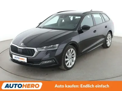 Gebraucht Skoda Octavia First Edition 150 PS (110 kW) 2021 Schwarz Kombi