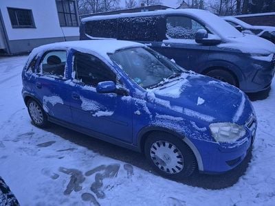 Gebraucht Opel Corsa 90 PS (66 kW) 2005 Blau Kleinwagen
