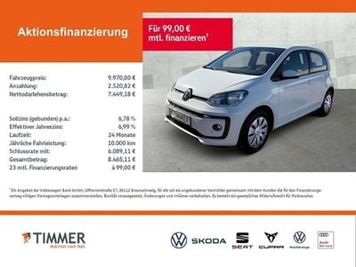 Usata VW up! Move 65 CV (47 kW) 2021 Bianco Utilitaria