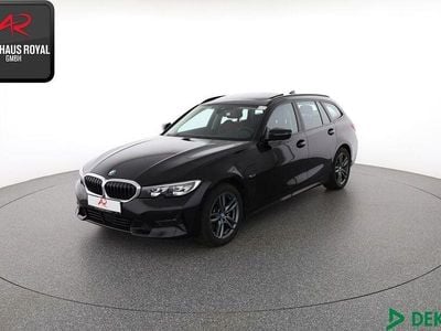 Gebraucht BMW 320e Sport Line 204 PS (150 kW) 2022 Schwarz Kombi