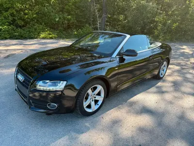 Używany Audi A5 Cabriolet 2011 Czarny Kabriolet
