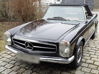 Usata Mercedes SL280 170 CV (125 kW) 1968 Nero Cabrio