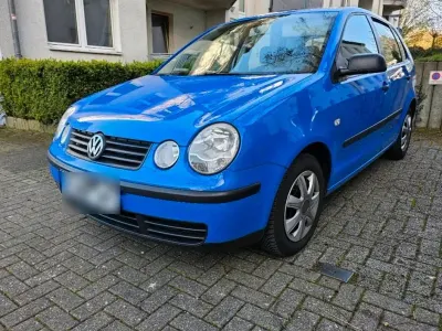 Second-hand VW Polo 64 CP (47 kW) 2003 Albastru Hatchback