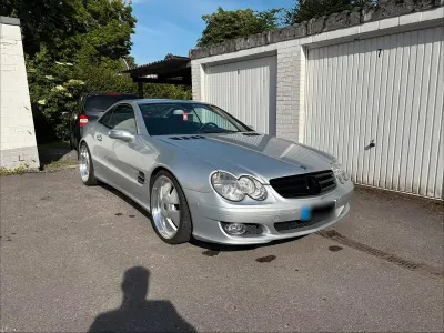 Gebraucht Mercedes SL500 387 PS (284 kW) 2006 Silber Cabrio