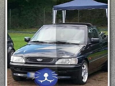 Gebraucht Ford Escort Cabriolet 1994 Schwarz Cabrio
